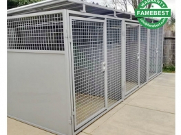 Dog Kennels with shelfter